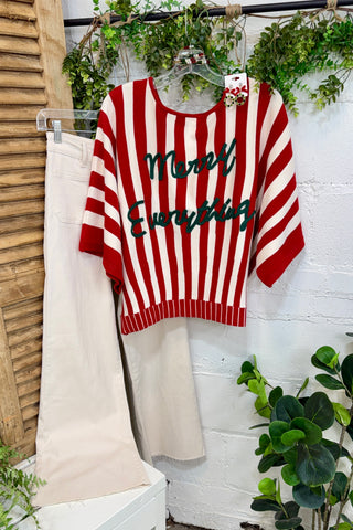 Merry Everything Sweater Red Sweater Anniewear