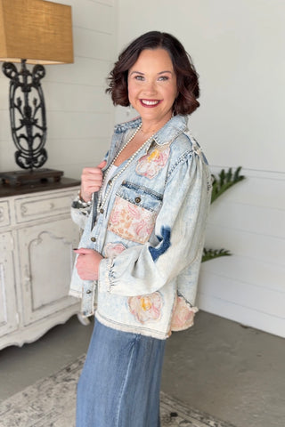 Petunia Jacket Denim Jacket Pol Clothing