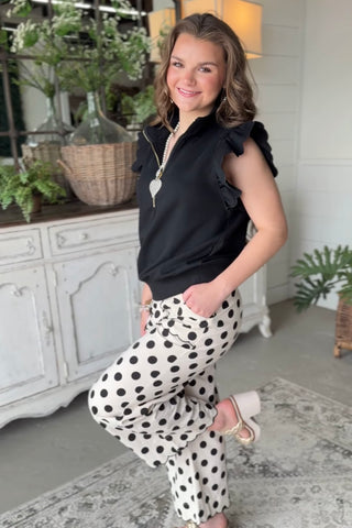 Kayley Jo Pants Black by Jodifl RESTOCK Soon Pants Jodifl