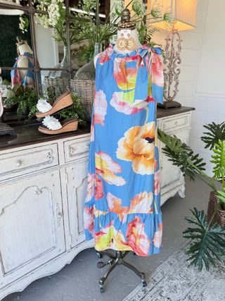 Emma Kate Dress Blue