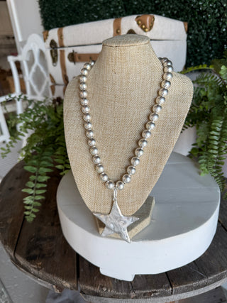 Megastar Necklace Silver Necklaces Chic Cool