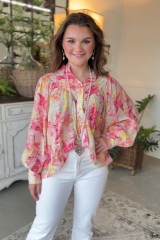 Julianne Top Rose by Eesome Shirts & Tops eesome