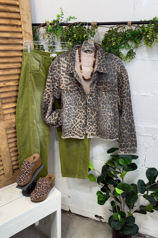 Bennie Jacket Animal by Easel