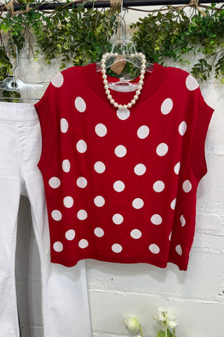 Standout Sweater Red