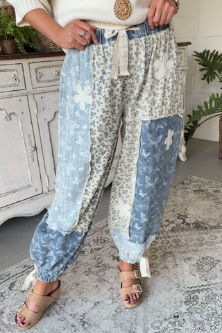 Meadow Pant Butterfly Multi Pants Pol Clothing