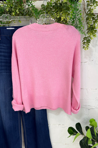 Girl Next Door Sweater Peony Sweater La Miel