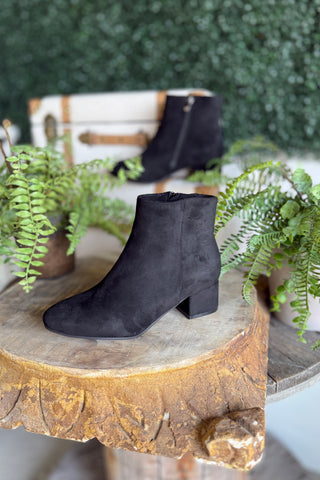 On The Down Low Booties Black by Corky’s