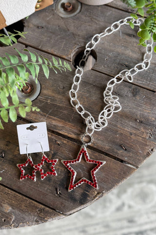 Daystar Necklace Red Necklaces BFF