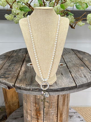 Heart and Soul Necklace Pearl Necklaces BFF