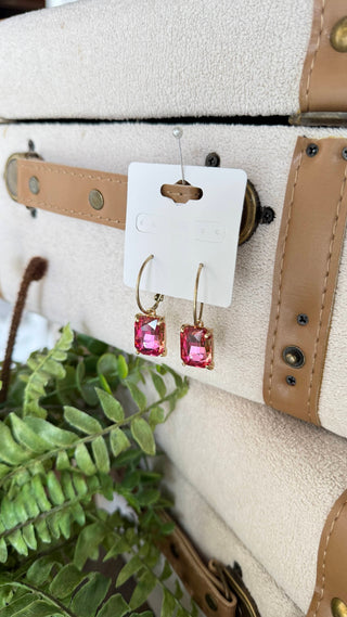 Sundance Earrings Gold/Pink Earrings Accessories To Go