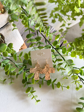 Faithfully Earrings Gold Earrings SM Style