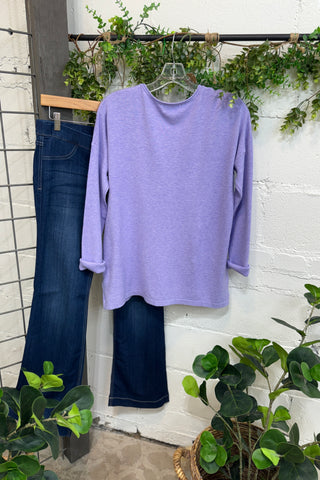 Sakina Sweater Lavender sweater Zenana