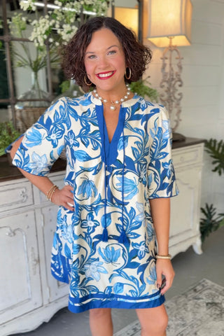Key West Dress Blue by Umgee Dresses Umgee