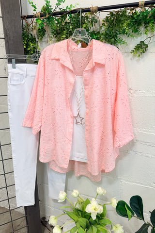 Dixie Darling Top Rosa Shirts & Tops YOLLY