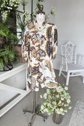 Briar Patch Dress Cream by Umgee Dresses Umgee