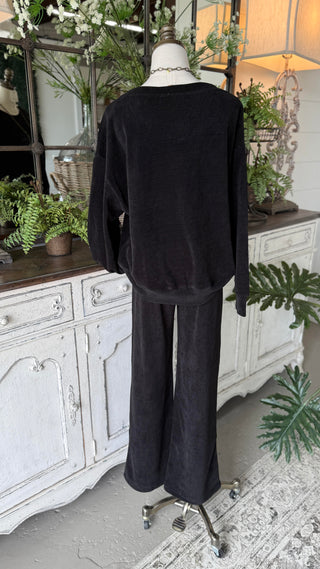 Laid Back Days Long Pant Set Black