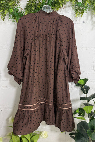 Sherwood Dress Chocolate by Umgee