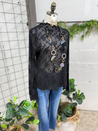 Straight Laced Natural Shirts & Tops Umgee