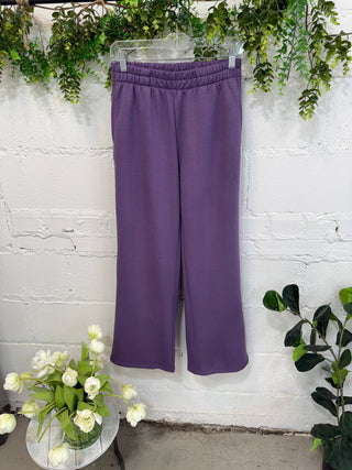 Next Level Pant Set Eggplant Top & Pant Set Zenana