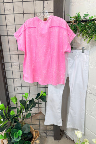 Lisbeth Top Pink Shirts & Tops Sage+Fig