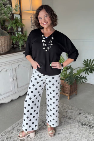 Etta Top Black by Jodifl