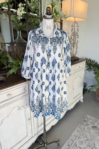 Palisades Dress Blue Dresses Gigio