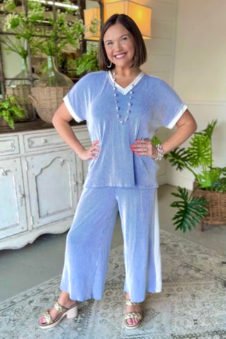 Riverside Pant Set Black Top & Pant Set Lovely Melody