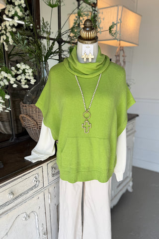 Sassy Lass Sweater Lime Sole Luna