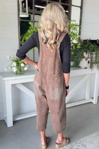 On The Trail Overalls Denim Blue Overalls Easel