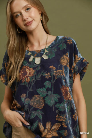 Rosamund Top Denim by Umgee Shirts & Tops Umgee