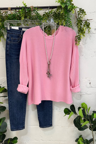 Outer Banks Sweater Pink Sole Luna