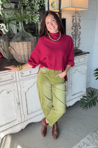 Alora Pants Green by Easel