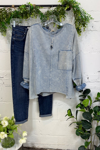 Shifty Top Blue