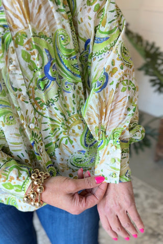 Ellen Top Lime by Eesome Shirts & Tops eesome