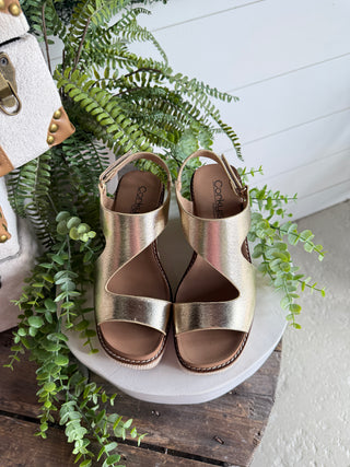 Steppin Out Gold by Corky’s Shoes Corky's Footwear