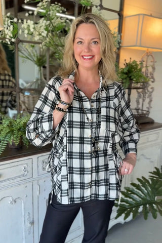 Elliott Top Black by Umgee Shirts & Tops Umgee