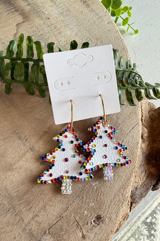 Snow Blitz Earrings White/Multi Earrings BFF