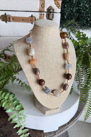 Nomad Necklace Brown