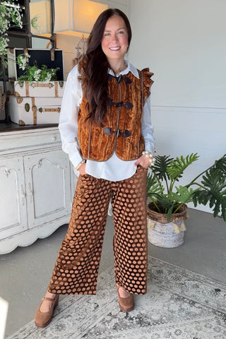 Hamilton Vest Amber by Umgee Vest Umgee