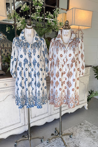 Palisades Dress Blue Dresses Gigio