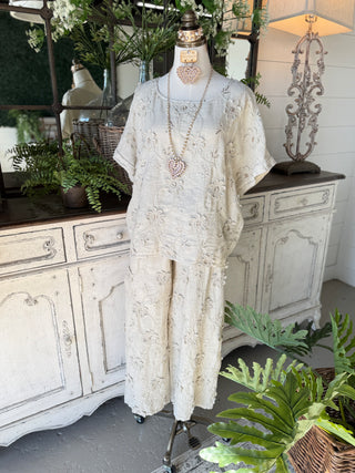 Enhanced Pants Beige Pants New Afeis