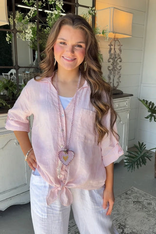 Just Show Off Pink Shirts & Tops Sole Luna