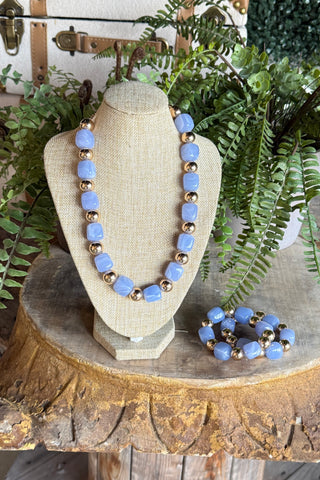 Ortega Bracelet Set Lt Blue