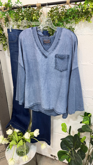 Carson Top Denim
