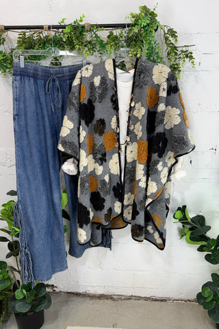 Dandy Daisy Wrap Grey Wrap Original USA