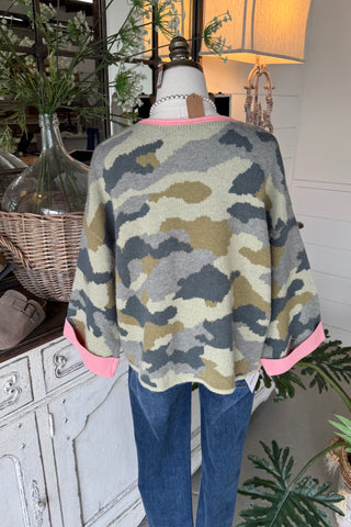 Foxtrot Sweater Camo by Bibi