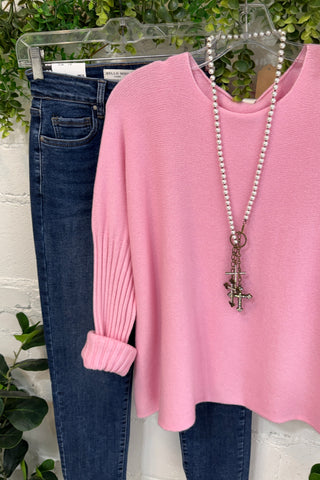 Outer Banks Sweater Pink Sole Luna