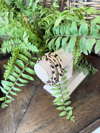 Jungle Fever Bracelets Taupe Leopard Bracelets Avenue T