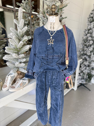 Born a Star Navy Shirts & Tops J Her