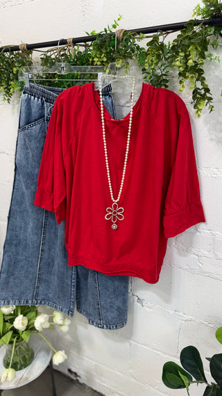 Amari Top Red